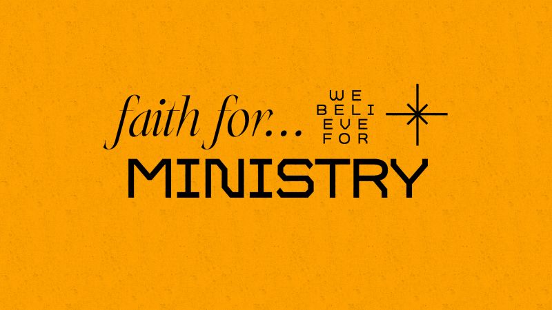 Faith for Ministry